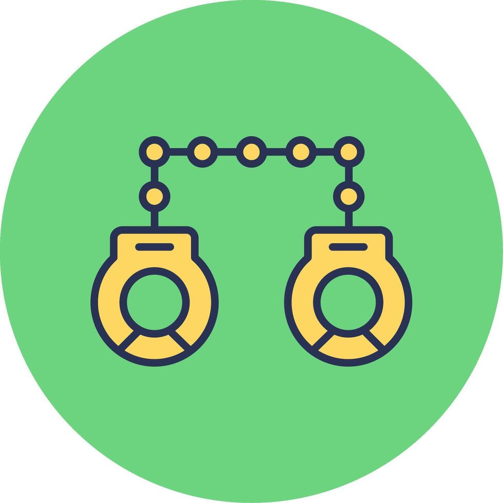 Handcuffs Vector Icon