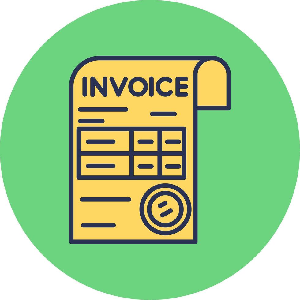 Invoice Vector Icon