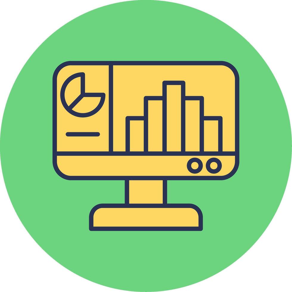 Bar Chart Vector Icon