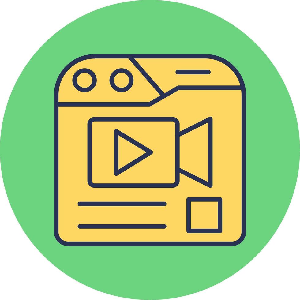 Broadcast Vector Icon