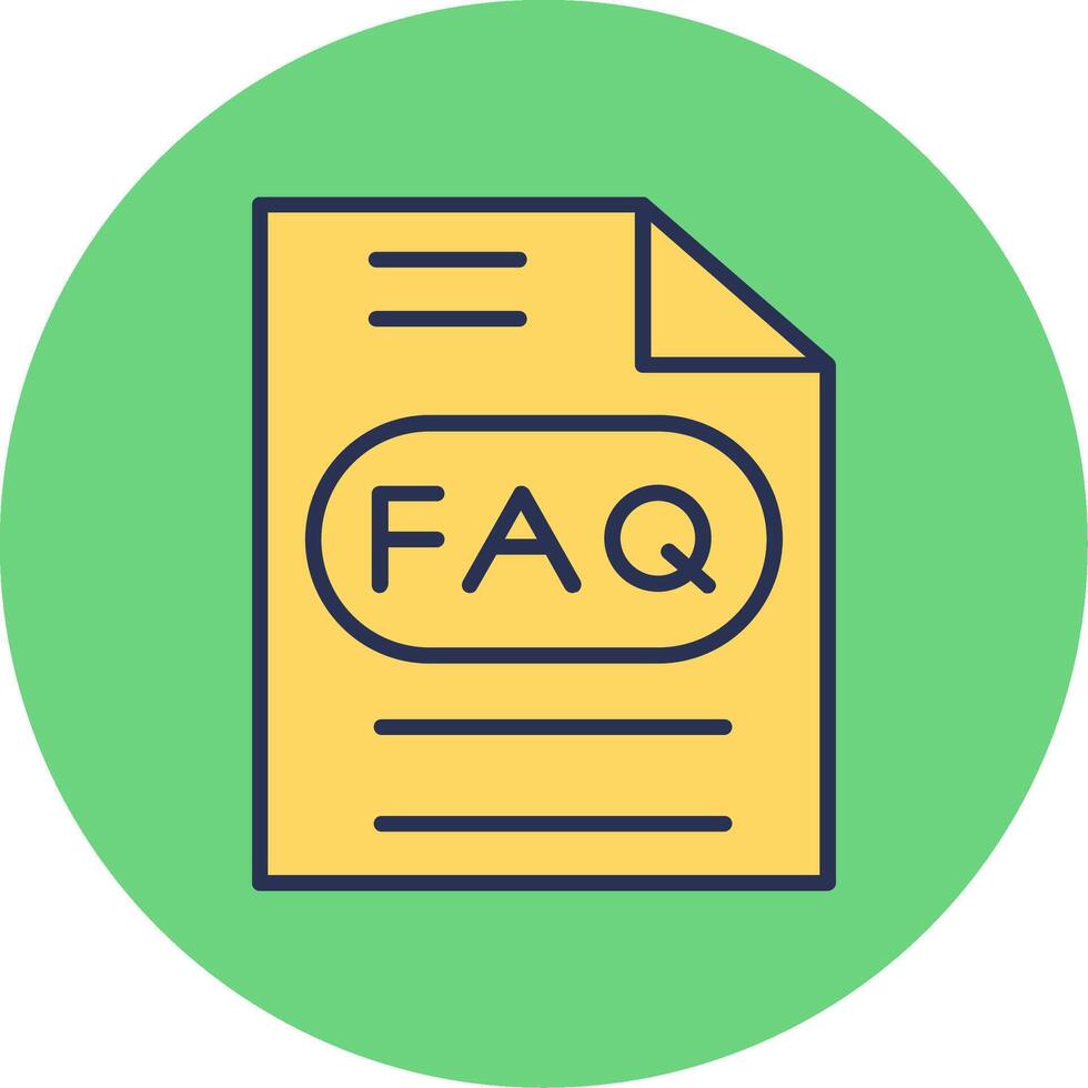 Faq Vector Icon