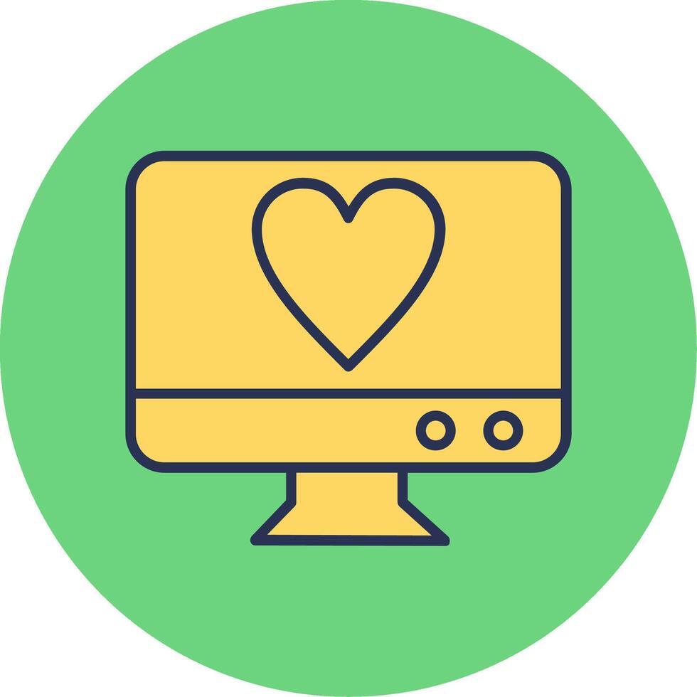 Monitor Vector Icon