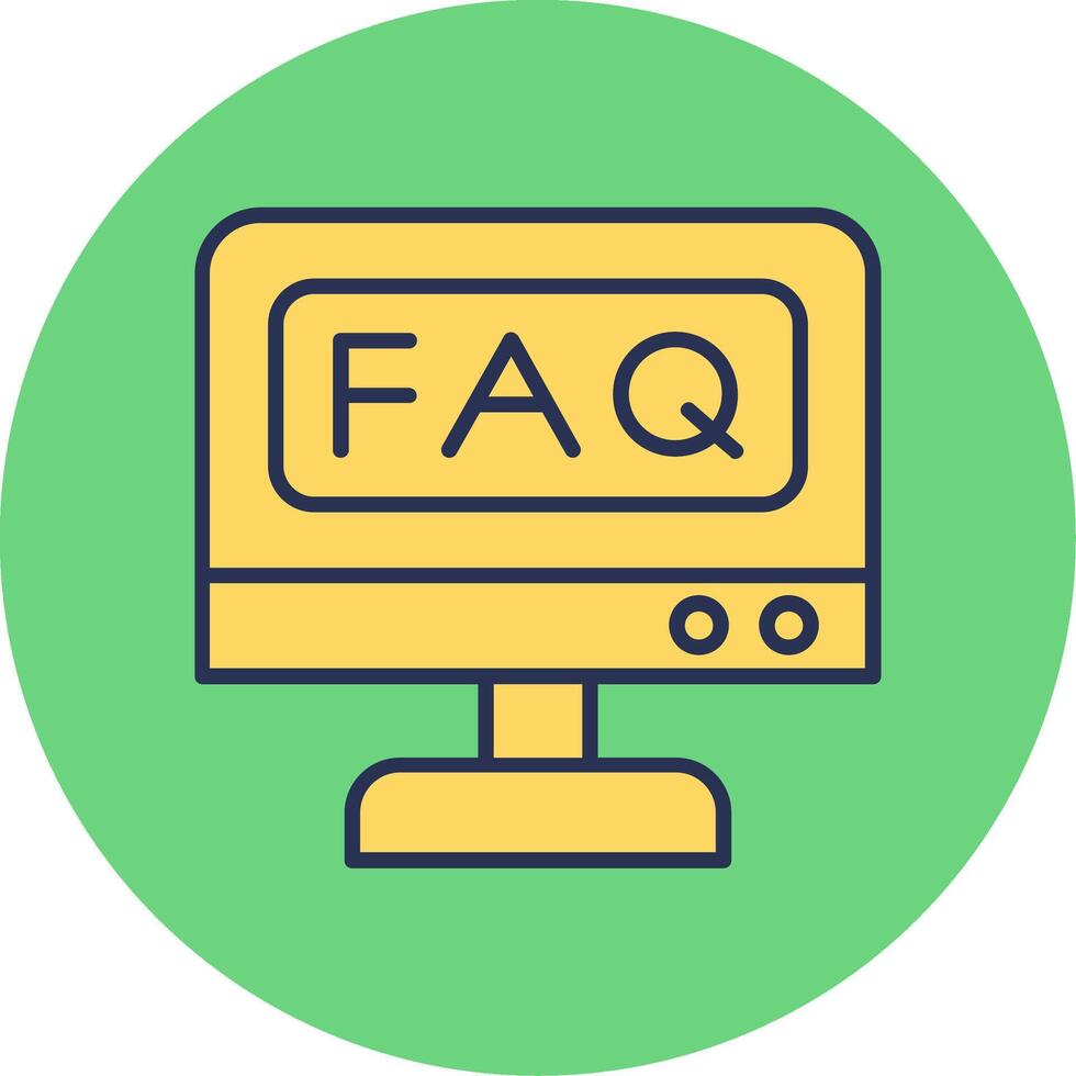 Faq Vector Icon