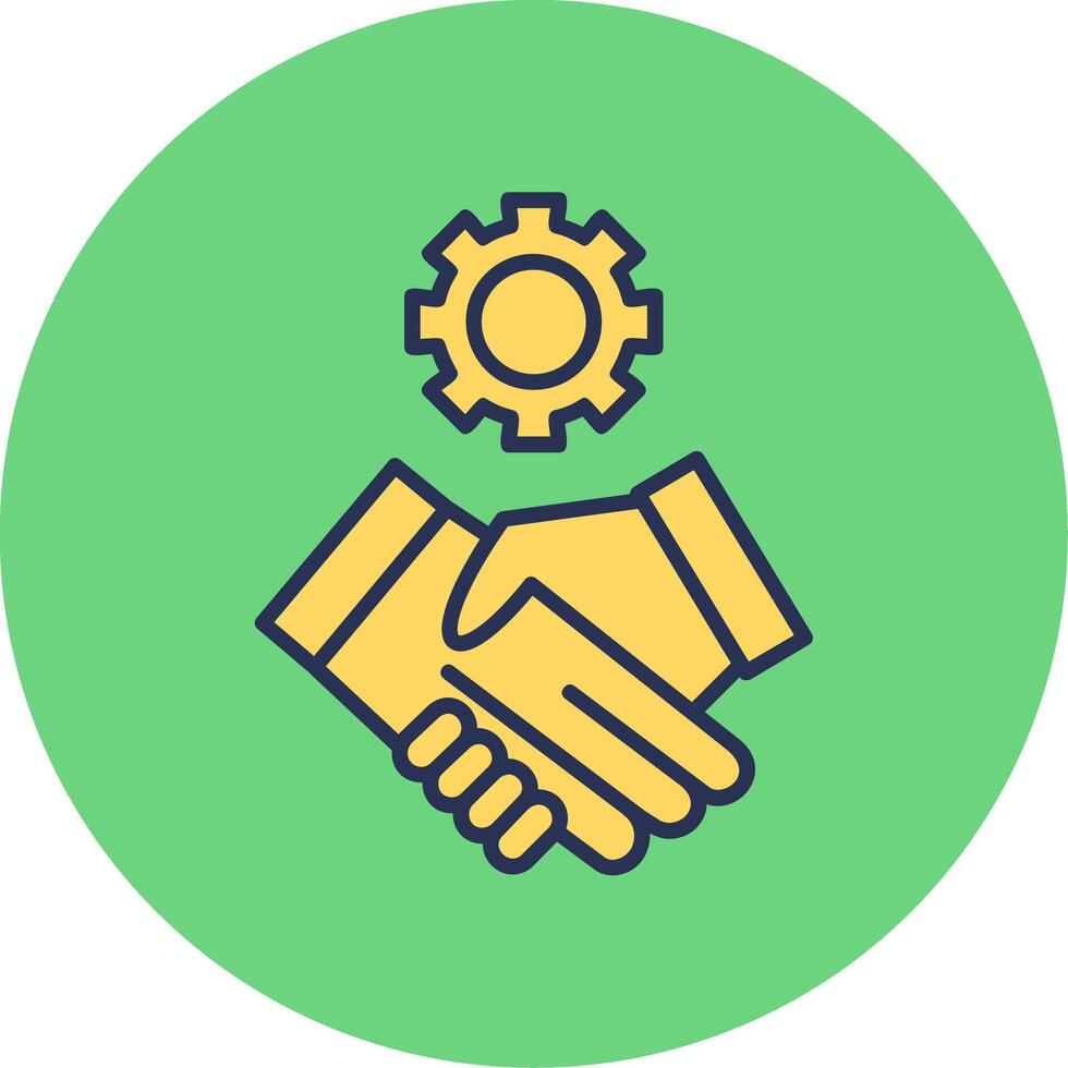 Deal Vector Icon