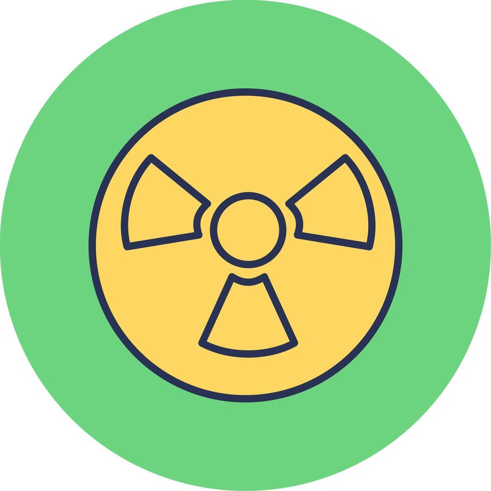 Radiation Vector Icon