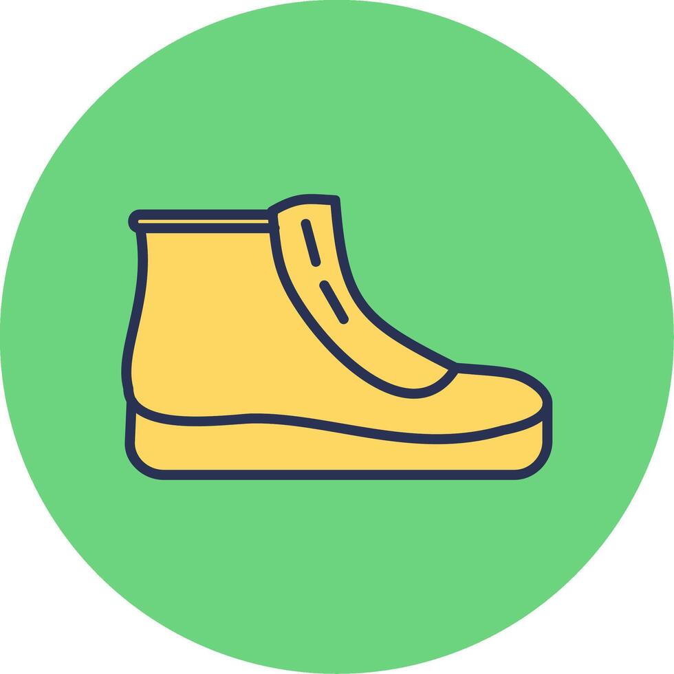 icono de vector de botas