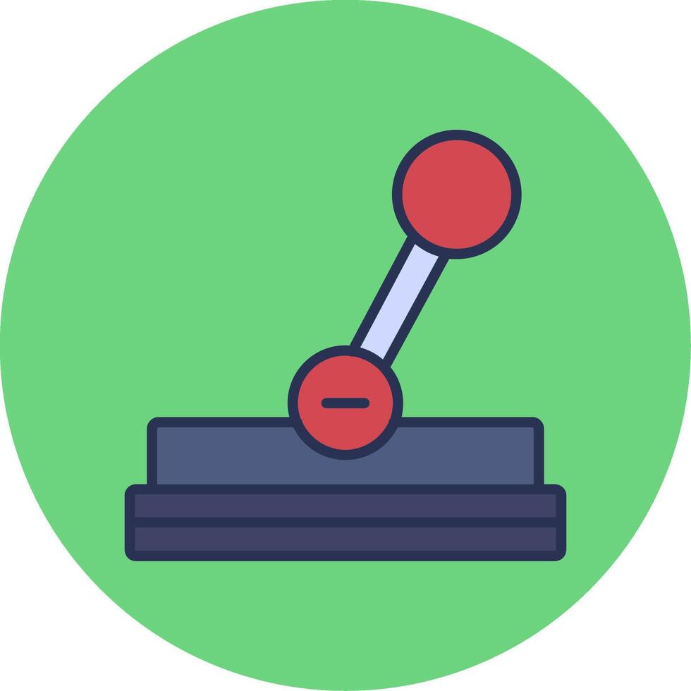 Control Lever Vector Icon