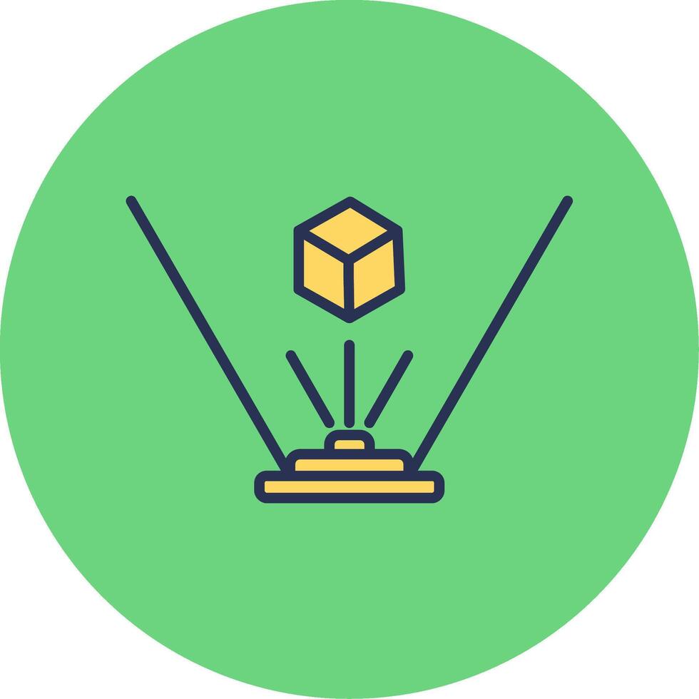 Hologram Vector Icon