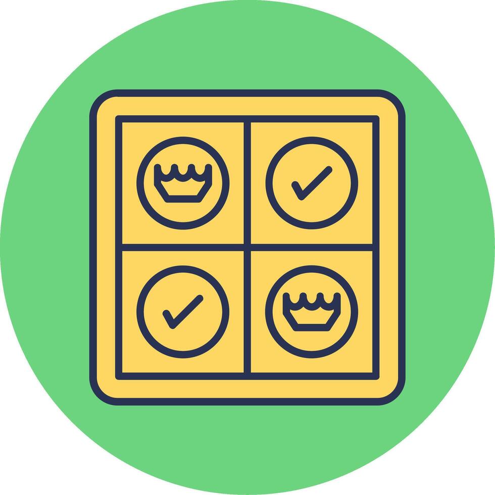 Checkers Vector Icon
