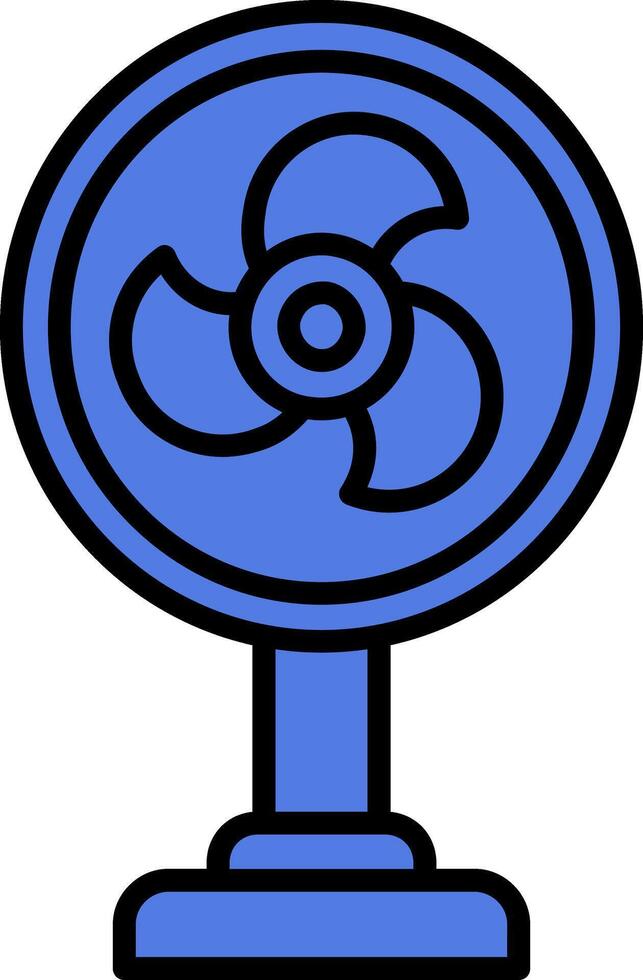 icono de vector de ventilador