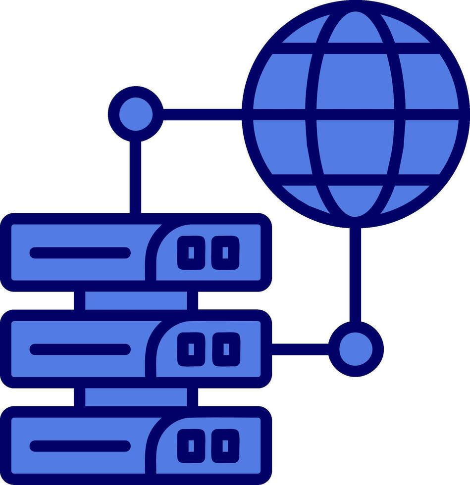 Web Hosting Vector Icon