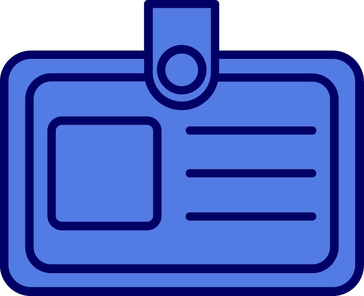 Identification Card Vector Icon