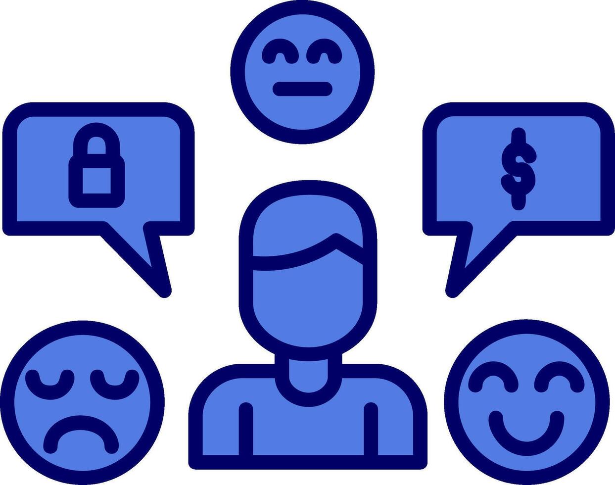 Customer Behavior Vector Icon