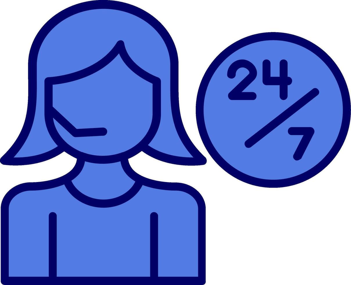 Customer Service Agent Vector Icon