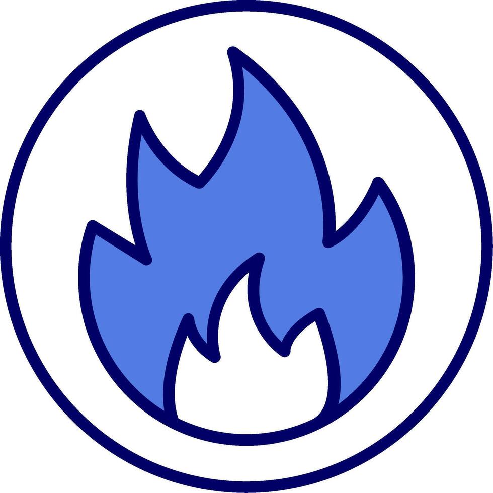 Flammable Vector Icon