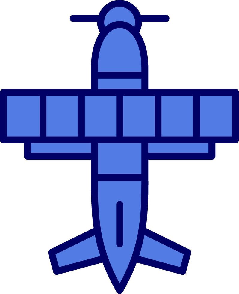 Biplane Vector Icon