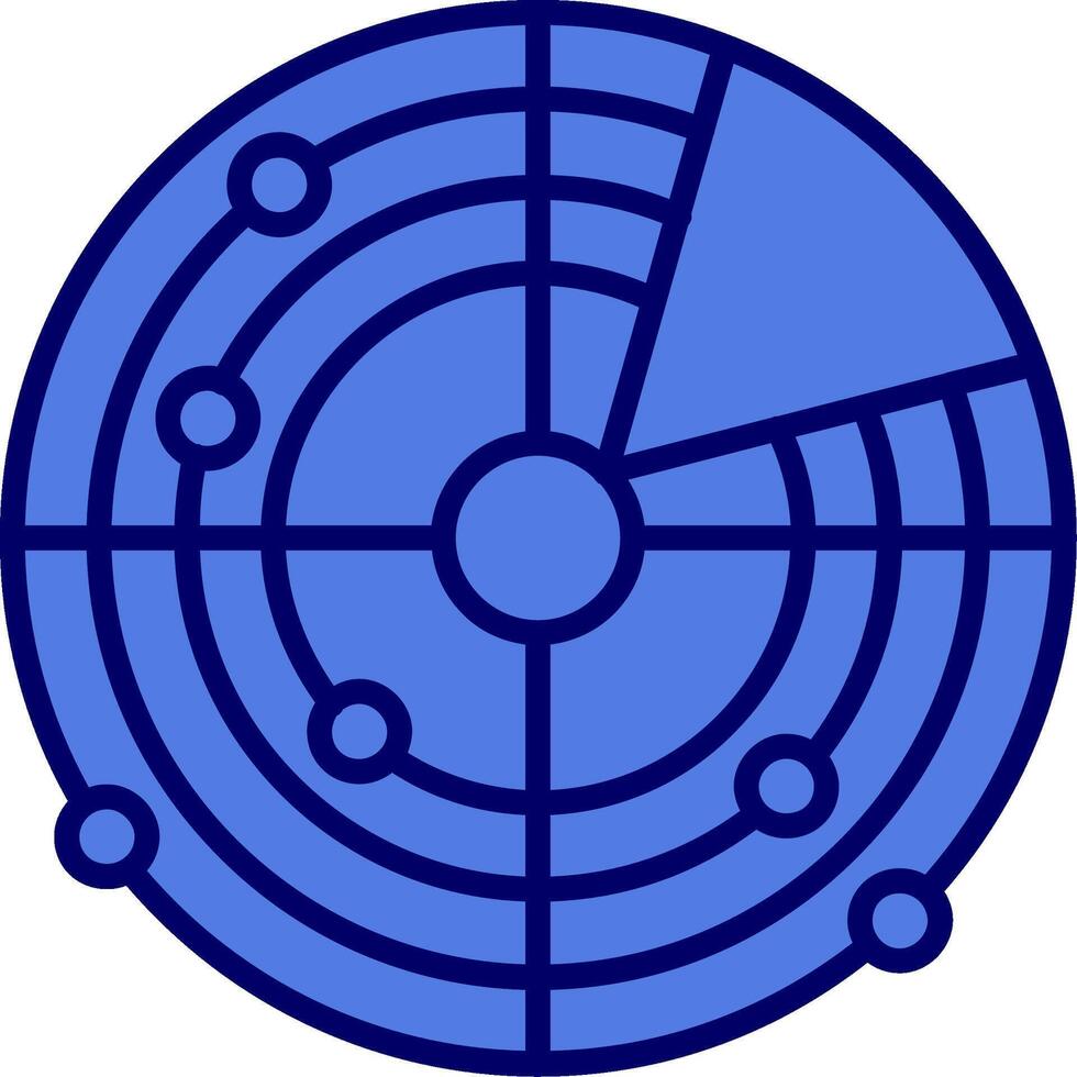 Radar Vector Icon