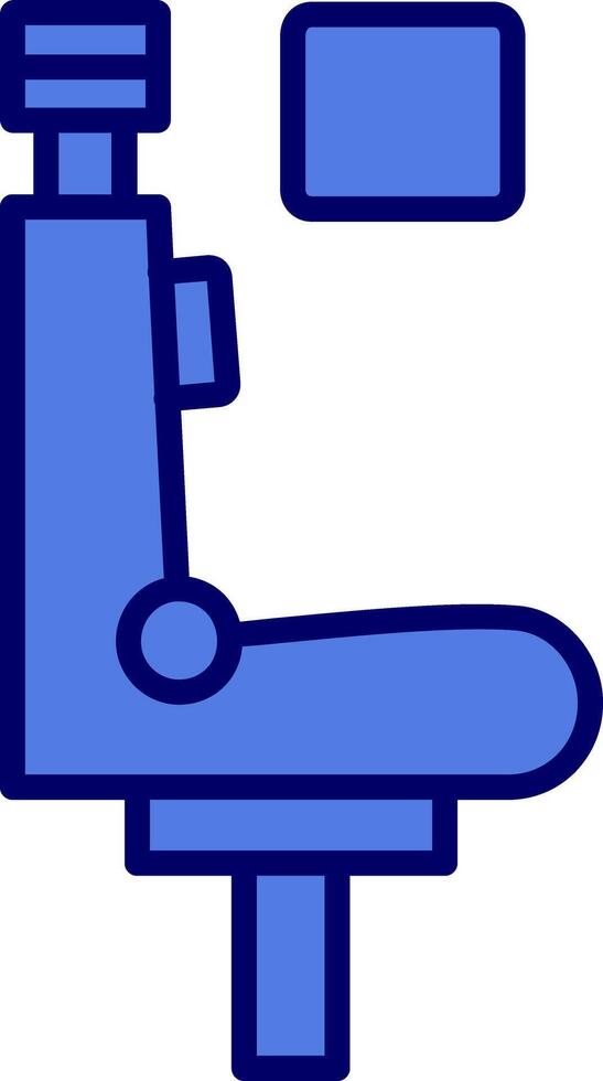 icono de vector de asiento