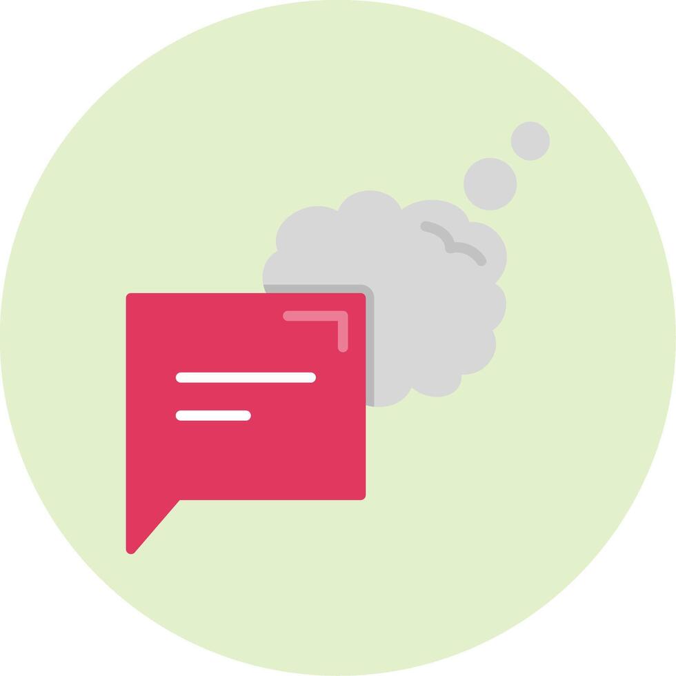Thinking Vector Icon