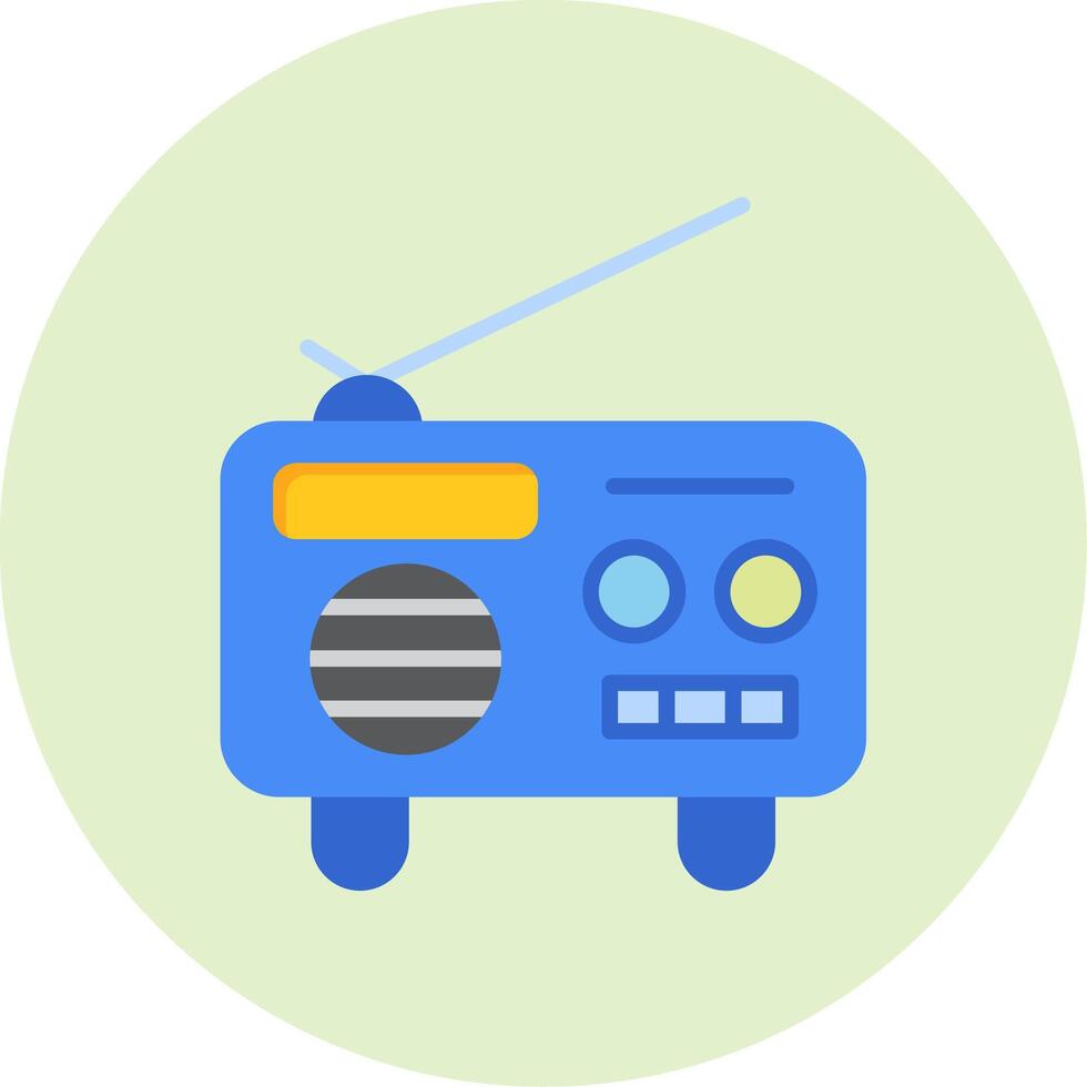 icono de vector de radio