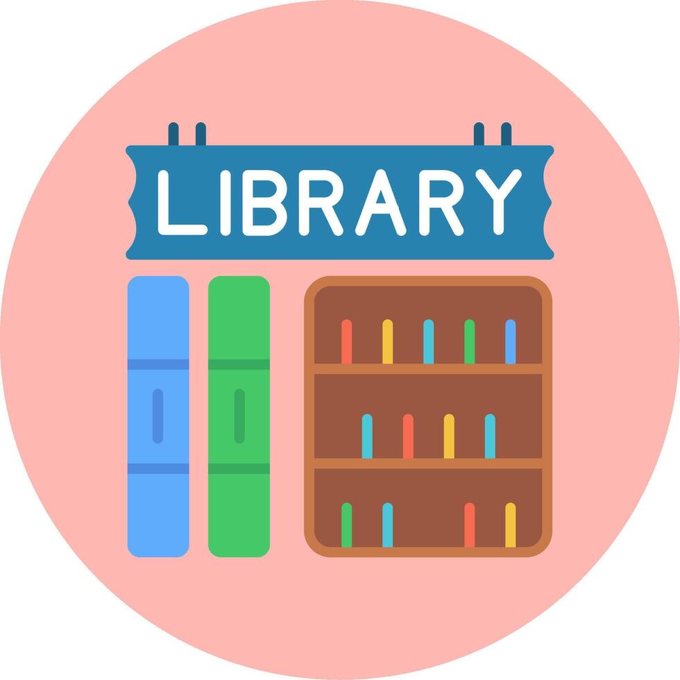 Library Vector Icon