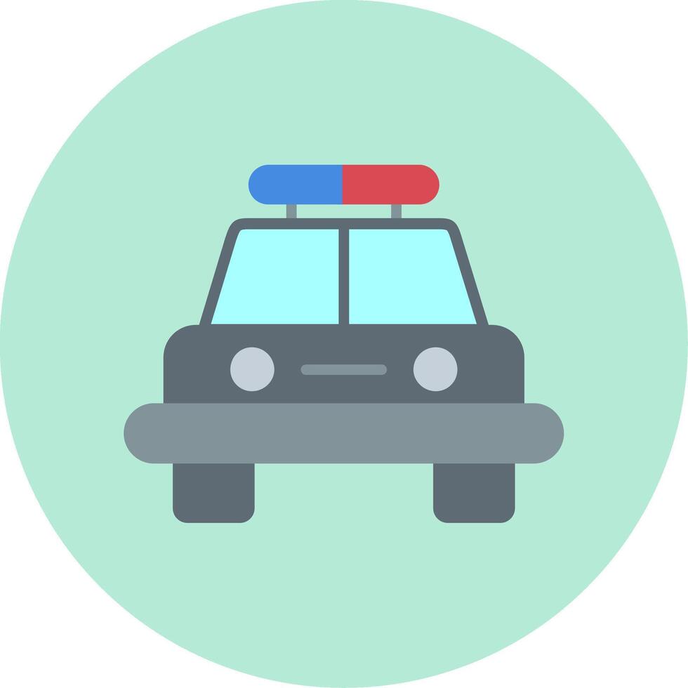 Police Car Vector Icon