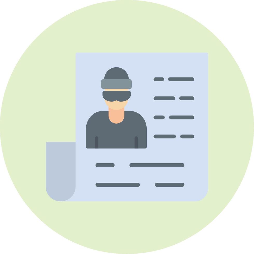 Newspaper Vector Icon