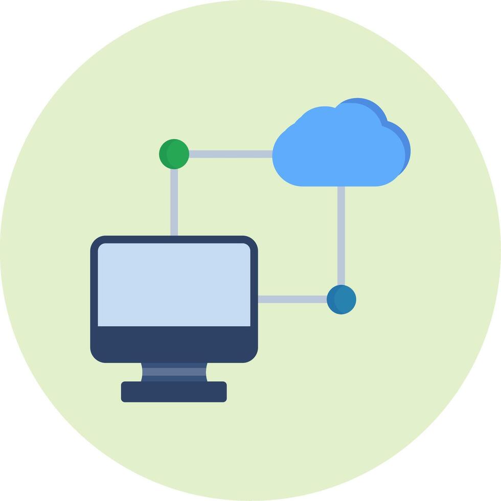 Data Transfer Vector Icon
