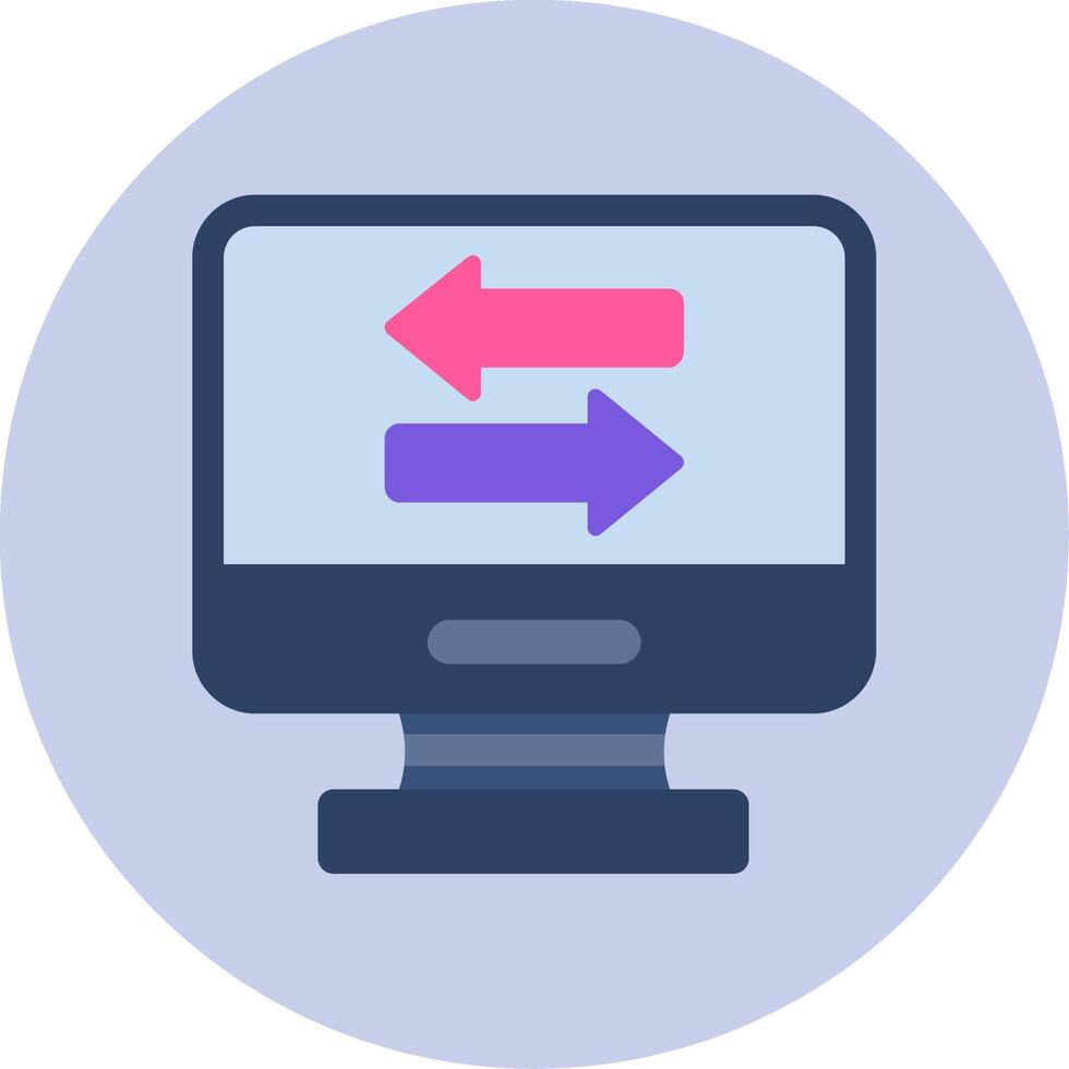 Transfer Vector Icon