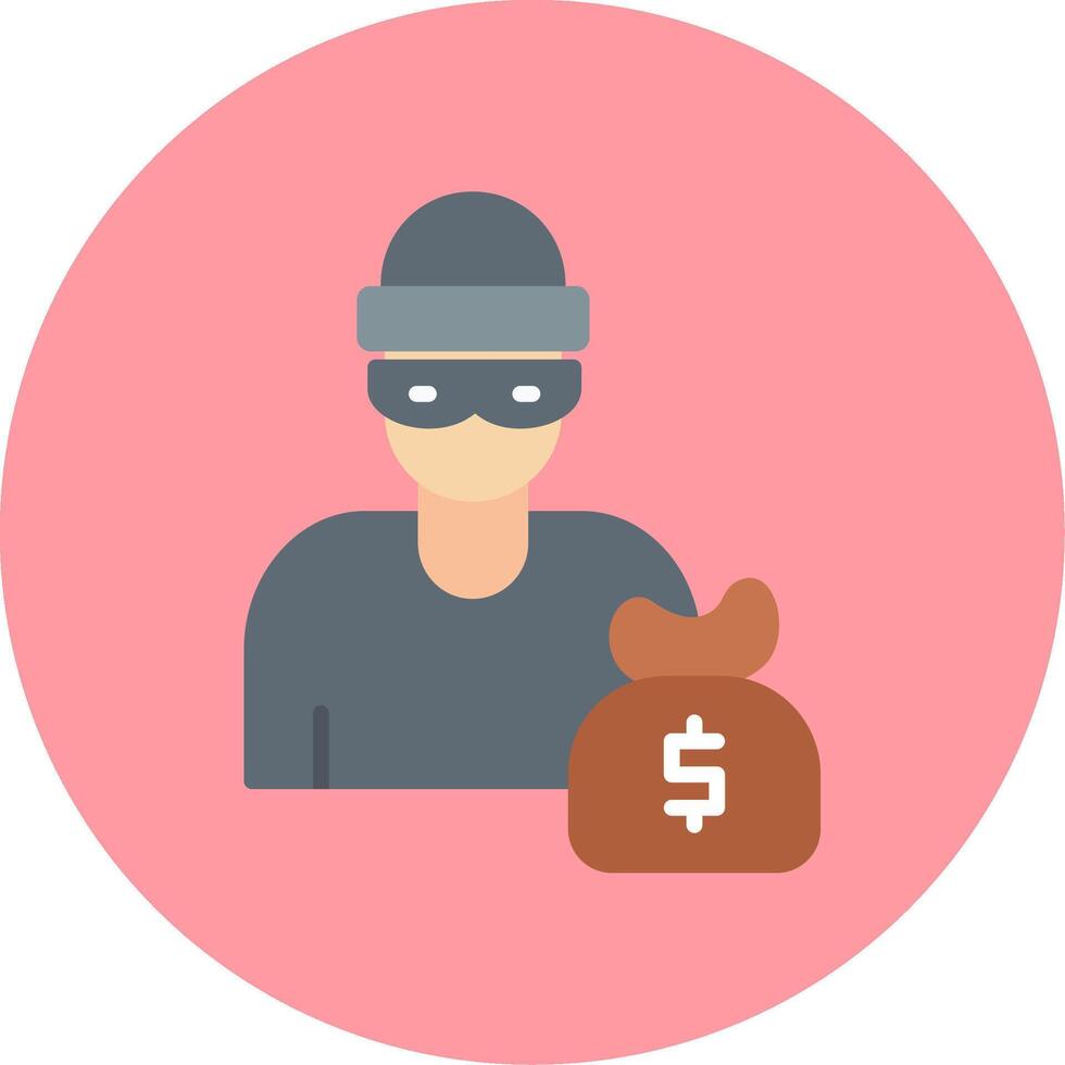 Burglar Vector Icon