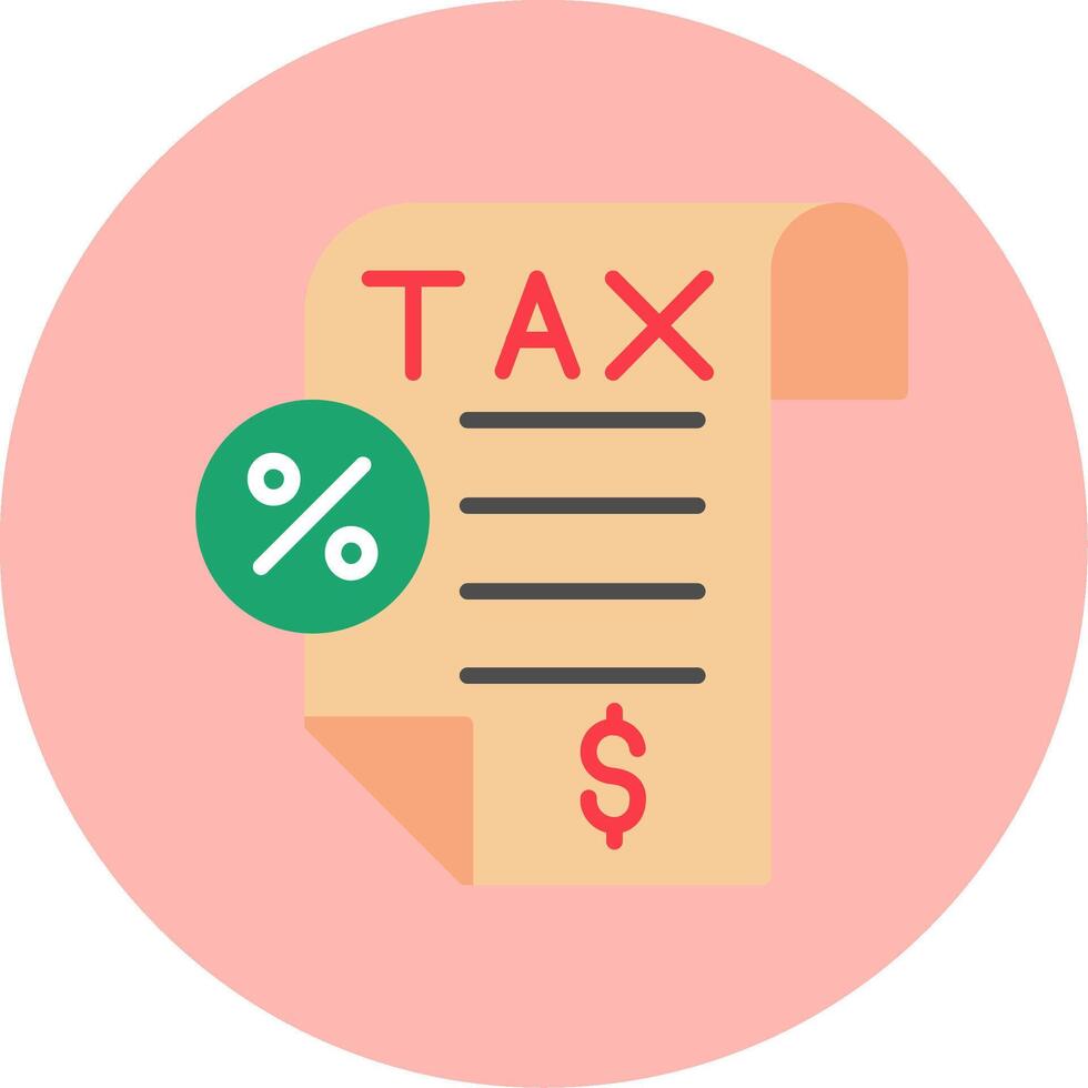 Tax Vector Icon