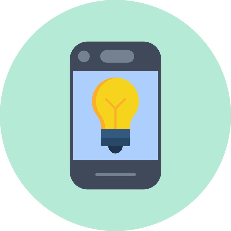 Mobile Phone Idea Vector Icon