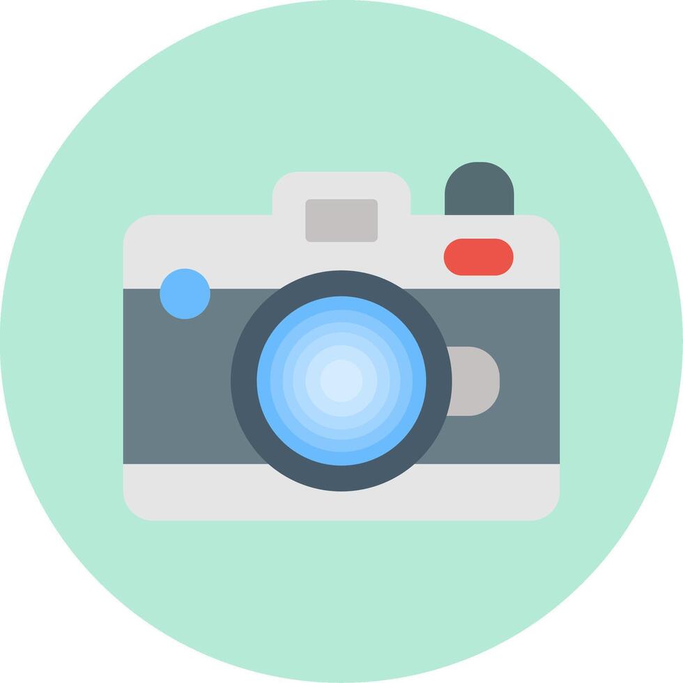 Photo Camera Vector Icon