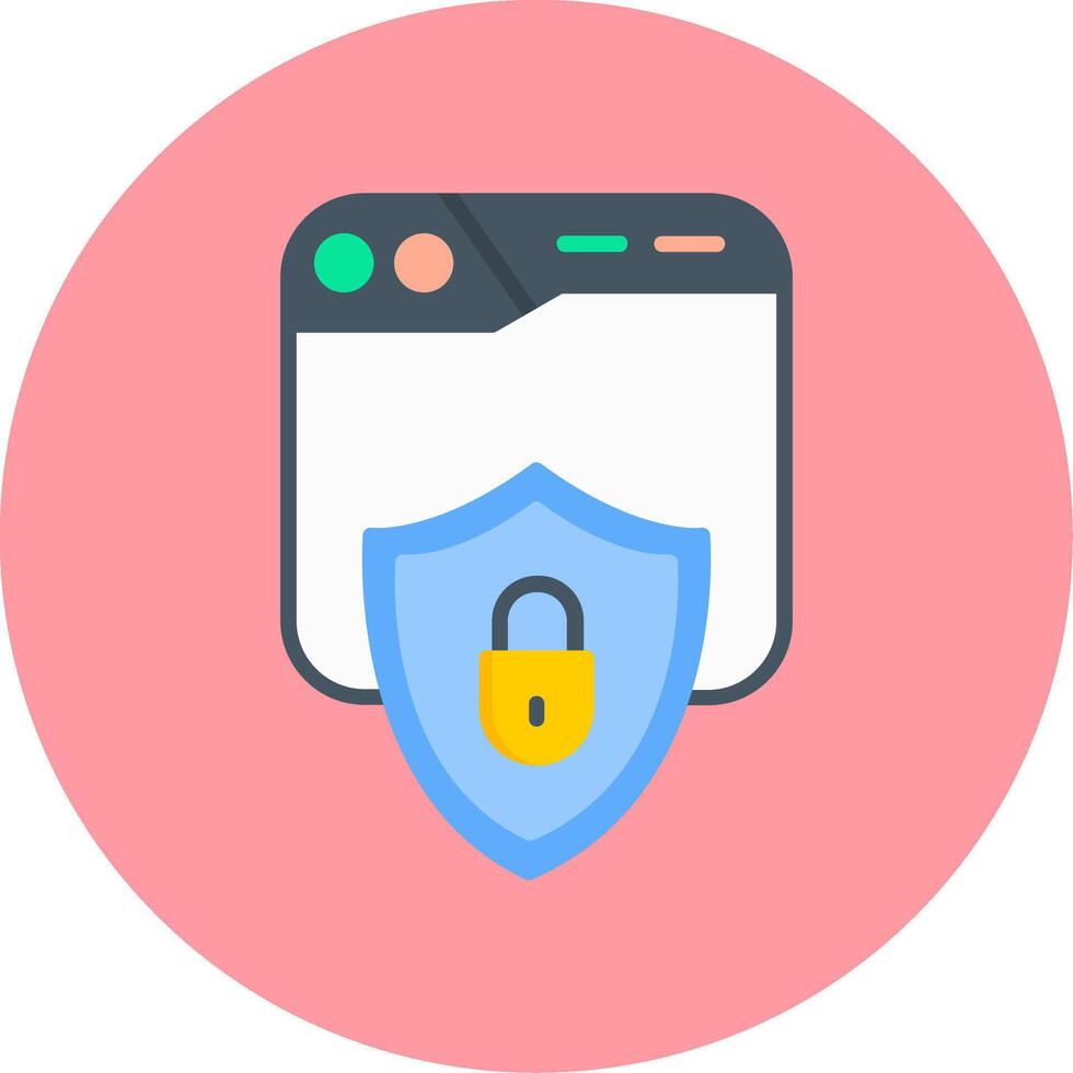 Secured Vector Icon