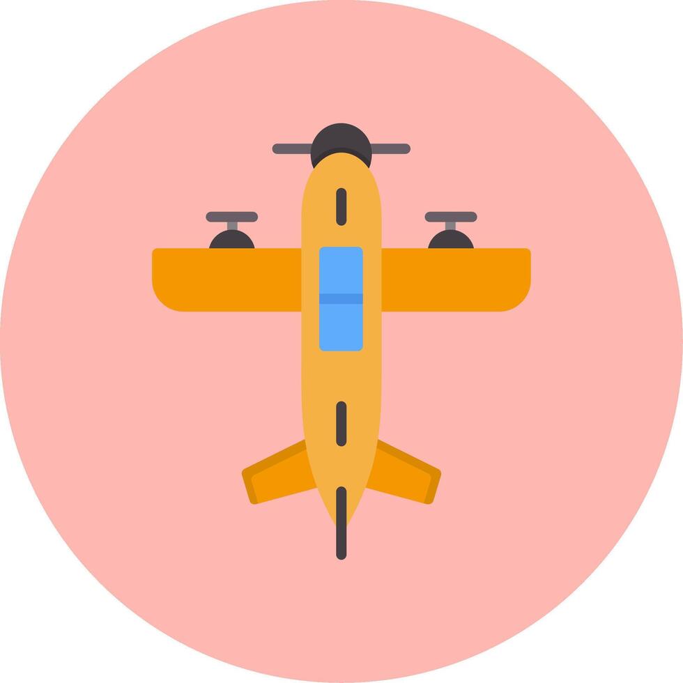 Seaplane Vector Icon