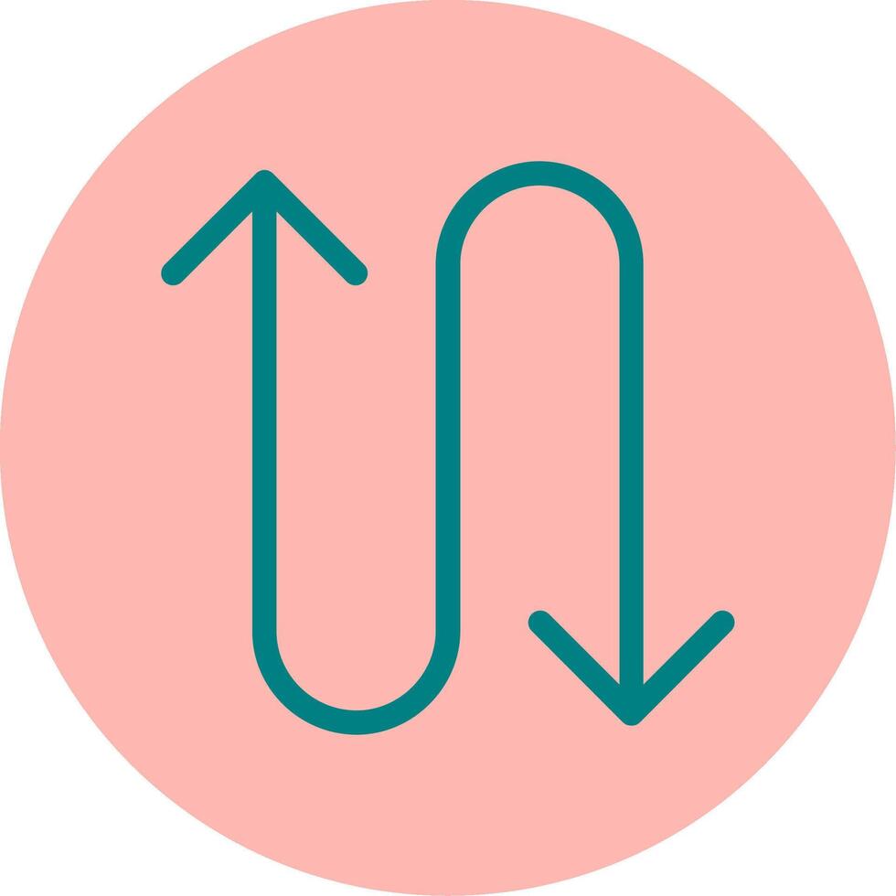 Zigzag Vector Icon