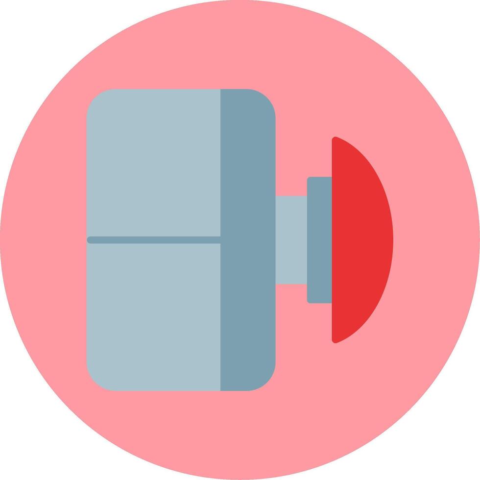 Emergency Button Vector Icon