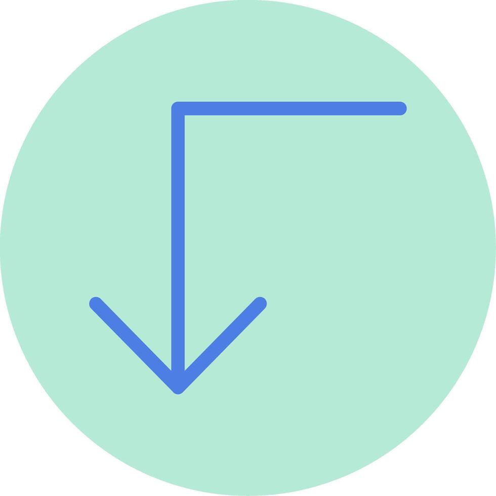 Turn Vector Icon