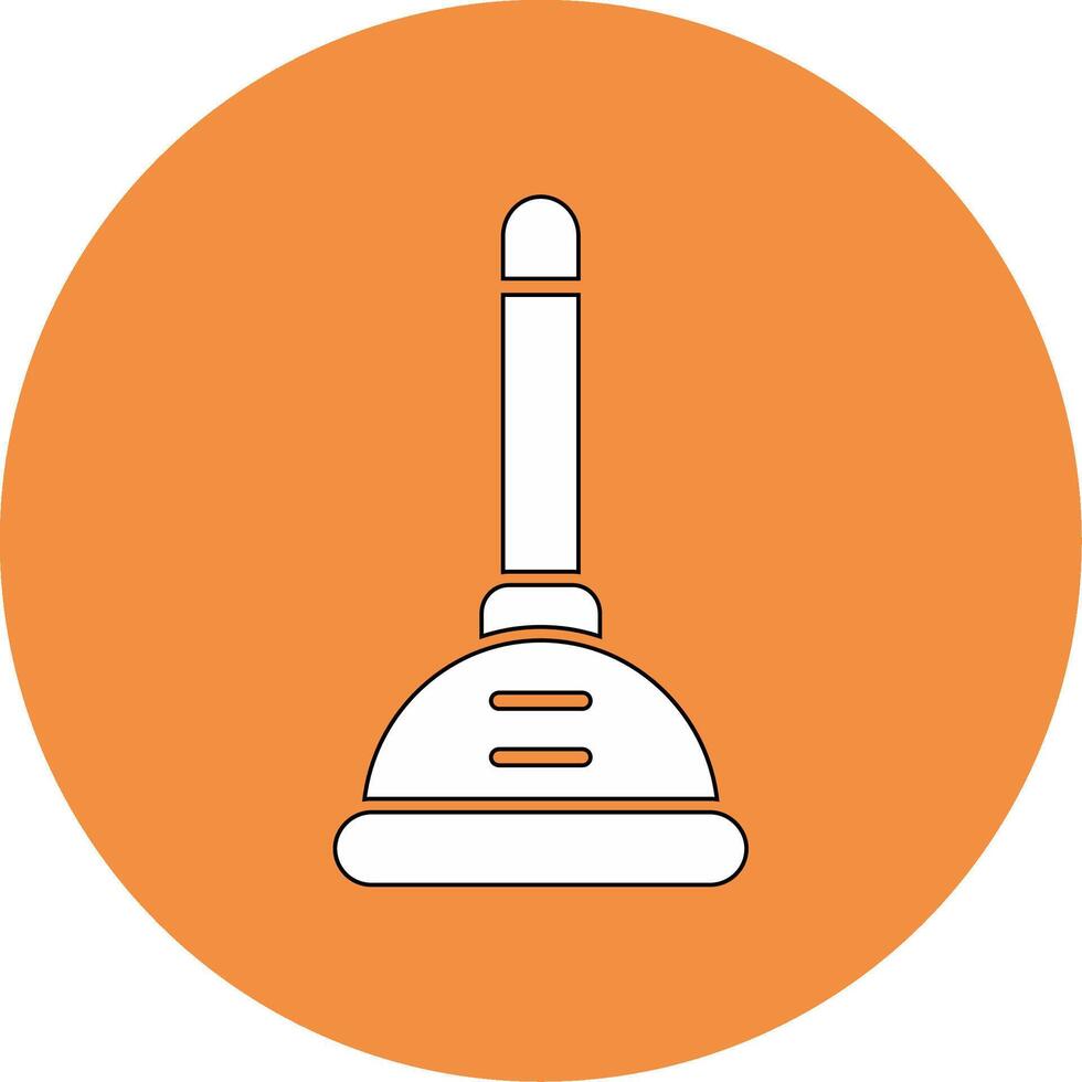 Plunger Vector Icon