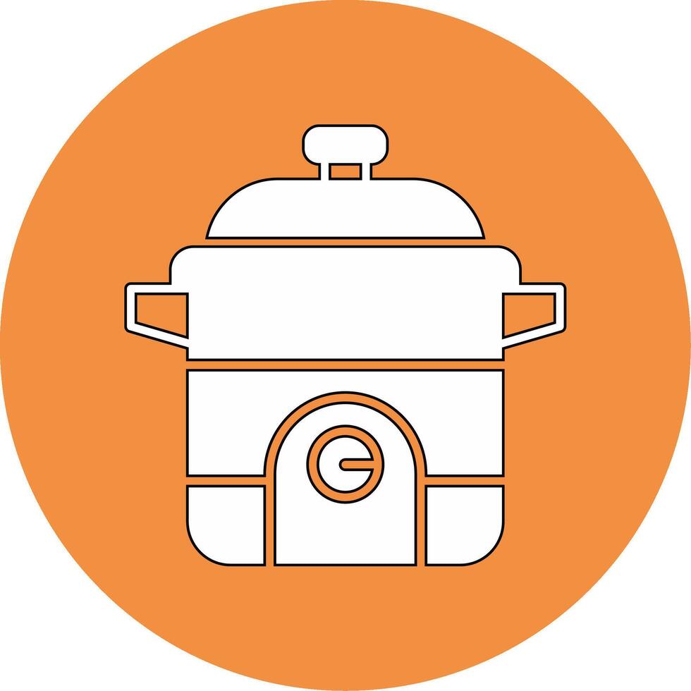 Rice Cooker Vector Icon