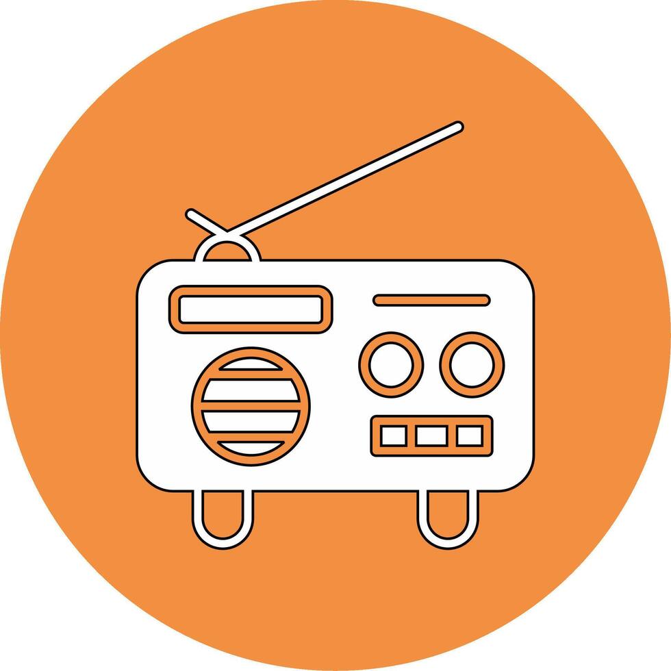 Radio Vector Icon