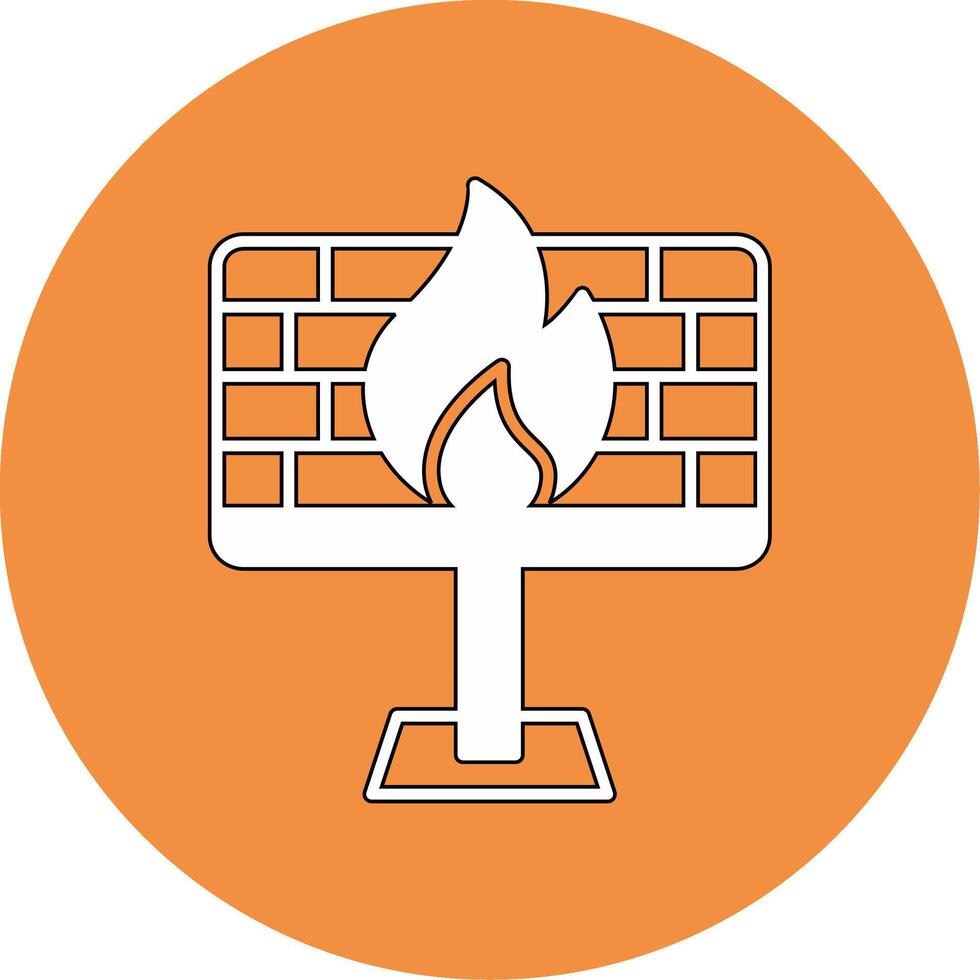 Firewall Vector Icon