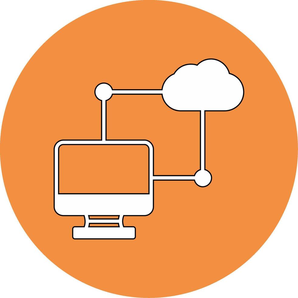 Data Transfer Vector Icon