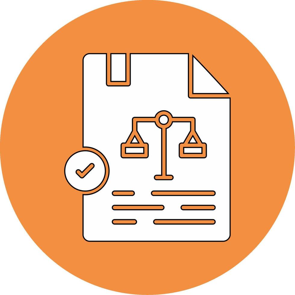 Legal Vector Icon