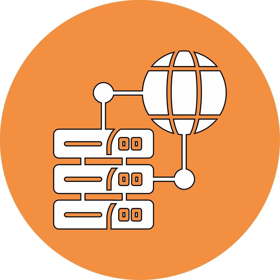 Web Hosting Vector Icon