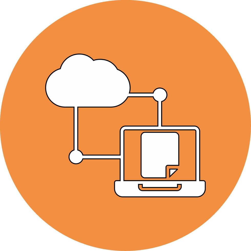 Data Transfer Vector Icon