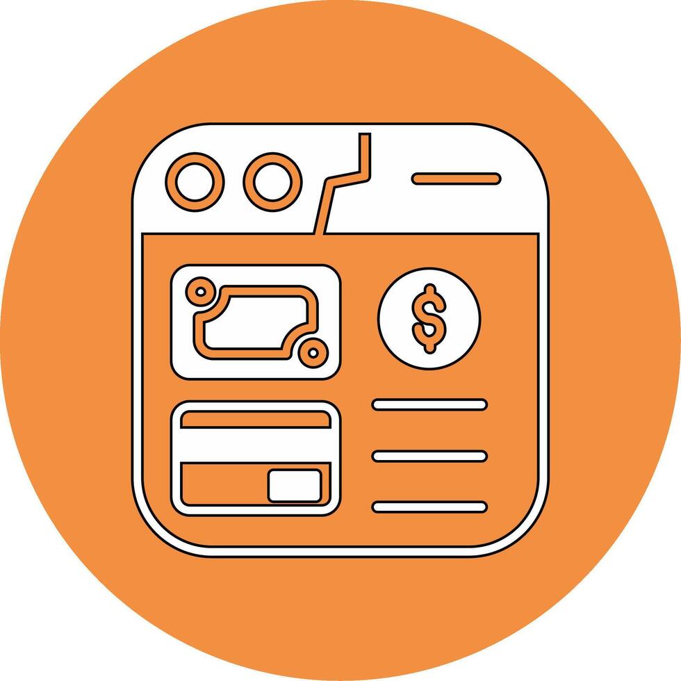 Online Payment Vector Icon