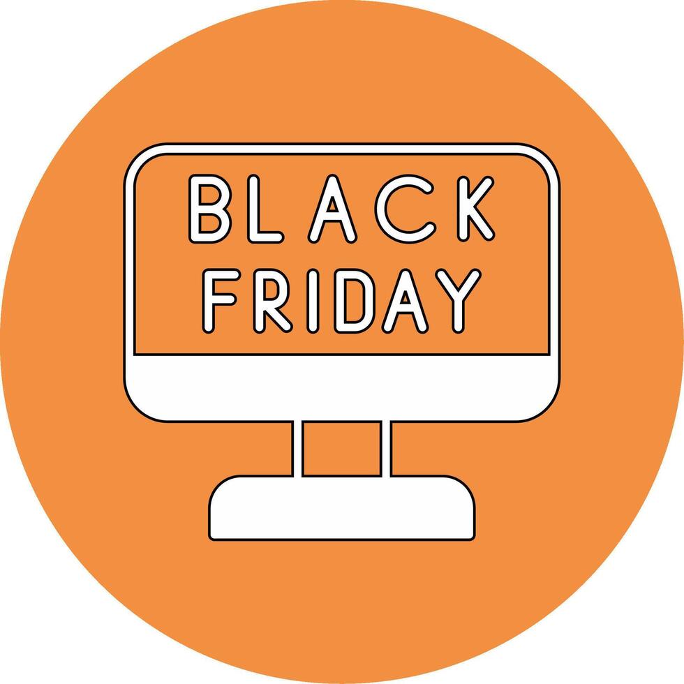 Black Friday Vector Icon