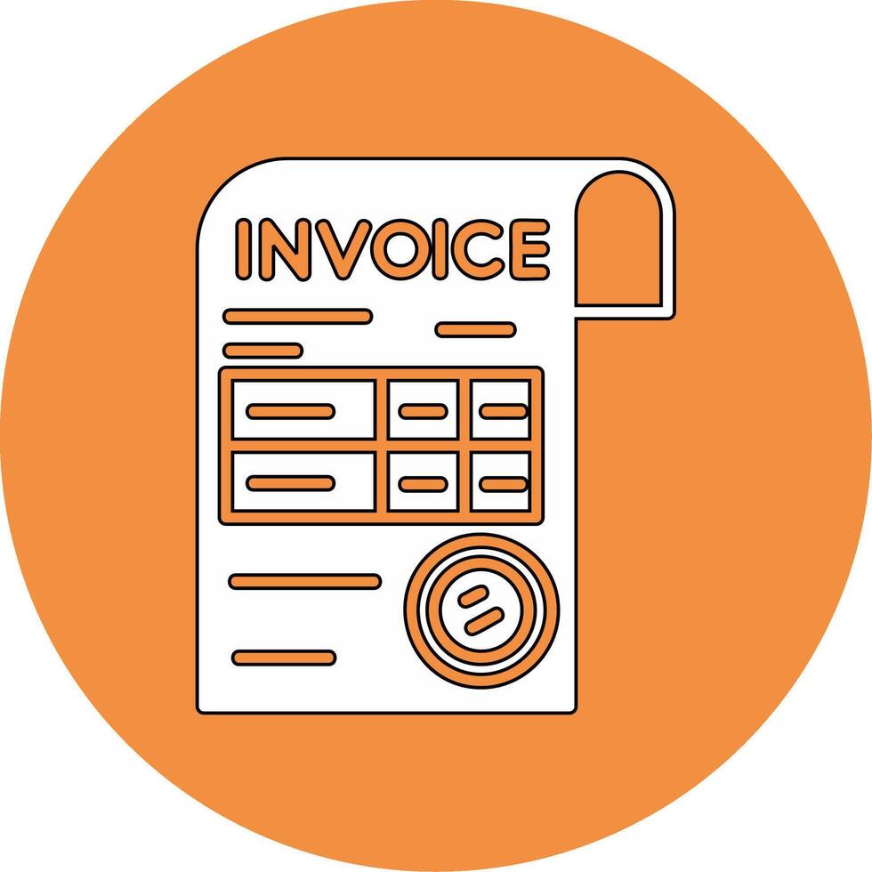 Invoice Vector Icon