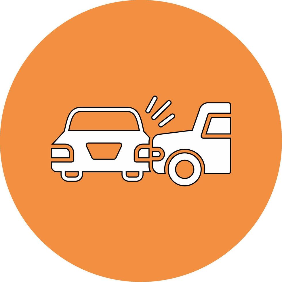 Collision Vector Icon